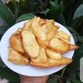 Tata sisters's cooksnap of when they made Aloo kay Pakoray.