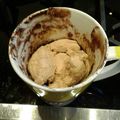 Piano Girl's cooksnap of when they made Microwave fudgy brownie mug cake.