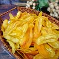 Cooksnap Norashikin Rahmat semasa beliau membuat Plantain Chips (Kerepek Pisang)🇱🇦.
