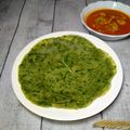 Cooksnap shazrina semasa beliau membuat Lempeng bayam Brazil.