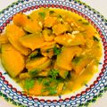 Cooksnap của T.T. Liên khi họ làm theo món Bí đỏ xào tỏi