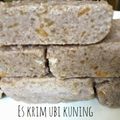 Cooksnap dari Nina Noviana untuk resep ES KRIM UBI UNGU