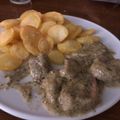 El cooksnap de Maria Mar Martin cuando hizo Solomillo de cerdo en salsa de ajos y brandy.