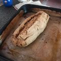 El cooksnap de Diana Valeria Jara cuando hizo Pan de harina integral.