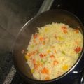 El cooksnap de Ëdhna Castañeda cuando hizo Arroz blanco con verduras.