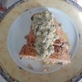 El cooksnap de (J.ROPERO) cuando hizo Salmón al horno y salsa cremosa de ajitos tiernos y hierbas.