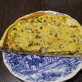 El cooksnap de Brenda Garreta cuando hizo Tarta de zapallito y Zanahoria.