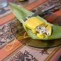 El cooksnap de Santiago Mendoza cuando hizo Tamales.