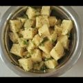Pina Mandaliya's cooksnap of when they made વાટીદાળ ના ખમણ (Vati Dal Khaman Recipe in Gujarati).