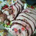 El cooksnap de Angela Yaneth Rodriguez Balcazar cuando hizo Cerdo relleno con jamón, queso y frutos rojos.