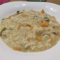 El cooksnap de Curro cuando hizo Risotto de espárragos.