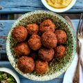 Mireya González's cooksnap of when they made Homemade falafels 🧆.