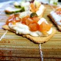 El cooksnap de Lara Aragon " El SARAO DE LARA" cuando hizo Canapé de salmón, queso crema y miel.