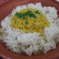 il mserino quando ha preparato Parippu - Riso basmati e lenticchie al cocco