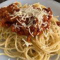 El cooksnap de Gorez cuando hizo Pasta boloñesa.