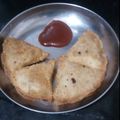 Thakar asha's cooksnap of when they made ચણાની દાળ ના સમોસા(Chana ni dal na Samosa recipe in gujarati).
