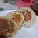 El cooksnap de Nahir Araceli Rojas cuando hizo Pancakes de banana sin tacc.