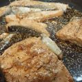 El cooksnap de Adela cuando hizo Salmón con soja, miel y limón.