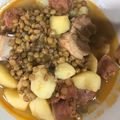 El cooksnap de Julio José Maestro Oliver cuando hizo Lentejas con chorizo.