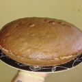 El cooksnap de Evelyn De La Canal cuando hizo Torta Nesquik, con harina integral, café y nueces🌺.