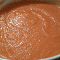 El cooksnap de Becky cuando hizo Gazpacho. Receta española.
