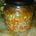 El cooksnap de Daniel Amigo cuando hizo Salsa criolla colorida.