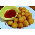 Cooksnap aFun ashriati semasa beliau membuat Crispy Potato Cheese Balls.