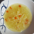 El cooksnap de Lau Ramírez cuando hizo Sopa de col, zanahoria y papa.