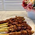Cooksnap dari Syanne untuk resep Sate Sapi lilit Sereh ala Vietnam/ Beef Satay with Lemongrass