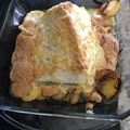 El cooksnap de mjmonseco cuando hizo Bacalao con muselina de ajo.