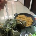 Cooksnap dari Juliyanti Fu untuk resep Bakcang (isian : daging) 2/4