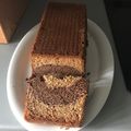 El cooksnap de Lorenali27 cuando hizo Bizcocho cebra de chocolate y naranja.