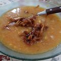 El cooksnap de Miriam Bogado cuando hizo Locro liviano.