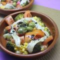 El cooksnap de jorbasmar cuando hizo Ensalada de brócolis con aguacates y surimi.