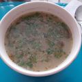 El cooksnap de Teresita Felíz cuando hizo Sopa Rápida de Huesos Carnudos.