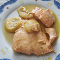 El cooksnap de victoriafl10 cuando hizo Salmón salvaje en salsa de limón y mostaza.