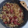 Ari 🍓's cooksnap of when they made German Sauerkraut Bratwurst Hash.