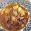 El cooksnap de Maribel Martos cuando hizo Ternera guisada con verduras y patatas.