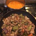 El cooksnap de mireya cuando hizo Pollo al estilo chino.