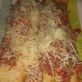 El cooksnap de Andrea Sanabria cuando hizo Canelones de acelga.