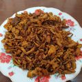 Cooksnap của Diep Thuy khi họ làm theo món Khô heo cháy tỏi