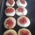 El cooksnap de Sabri Perez cuando hizo Pepas con mermelada de duraznos🍑.