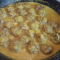 El cooksnap de Cook_and_Jud cuando hizo Albóndigas de pollo en salsa de almendras.