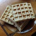 El cooksnap de Alexis He cuando hizo Waffles dulces.