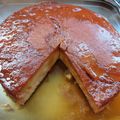 El cooksnap de LuzMa SG cuando hizo Flan casero.