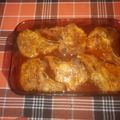 Bill Duffy's cooksnap of when they made Oven Baked BBQ pork chops.