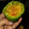Sweeti Kumari का कुकस्नैप जब उन्होंने भरवाँ शिमला मिर्च की सब्जी (bharwa shimla mirch ki sabzi recipe in Hindi) बनाया था।