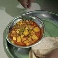 Sunita Rani का कुकस्नैप जब उन्होंने मटर पनीर (matar paneer recipe in Hindi) बनाया था।