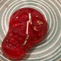 El cooksnap de Sara PA cuando hizo Gelatinas de Halloween de fresa con frambuesas.