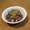 llyrahs's cooksnap of when they made Raw Tahini Salad with Toasted Seeds.